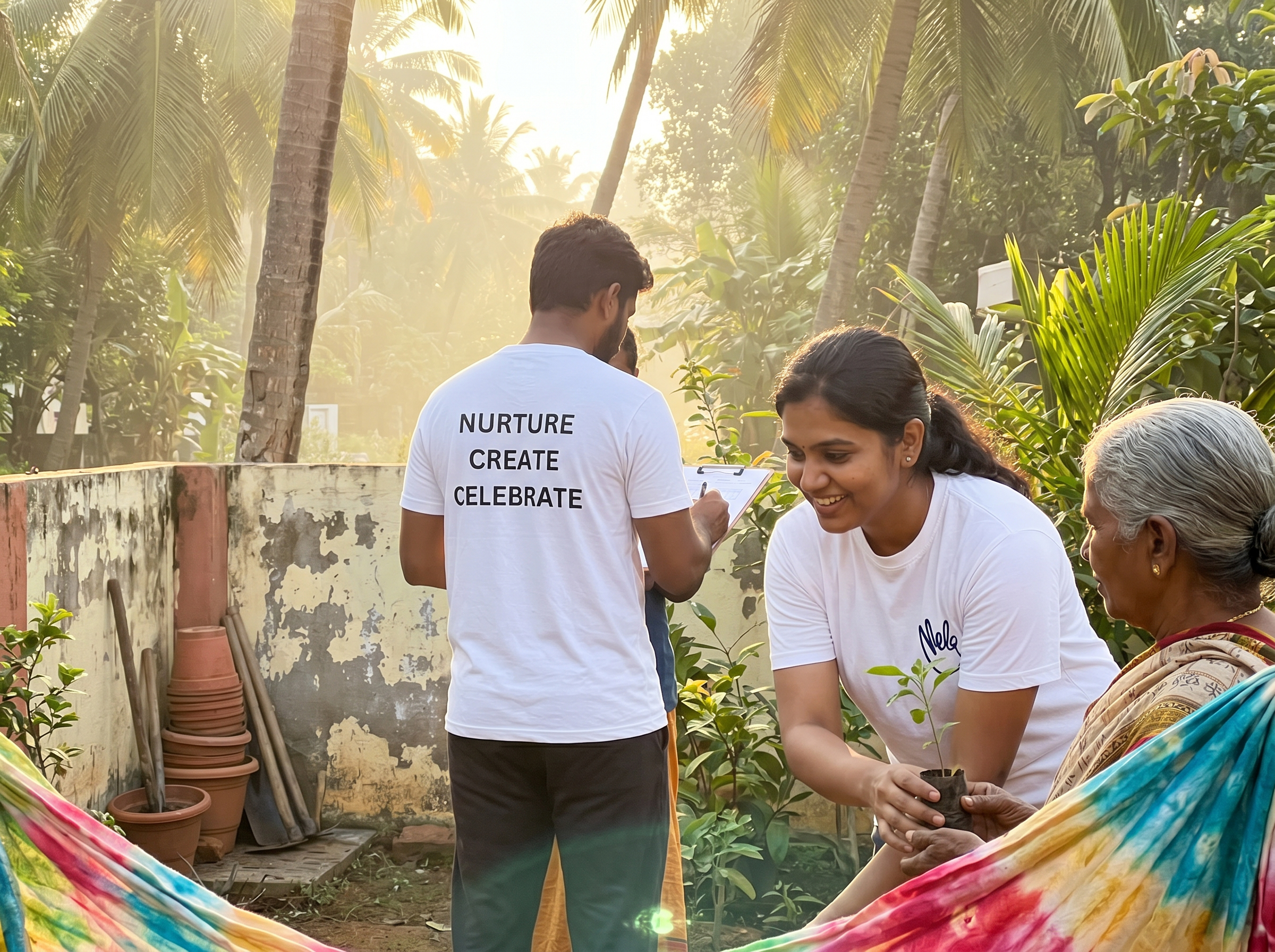 MELA Volunteers — Community Garden